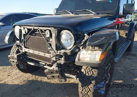 2020 Jeep Wrangler Unlimited Sahara 4X4 z USA, uszkodzony, nr VIN 1C4HJXEN1LW213005